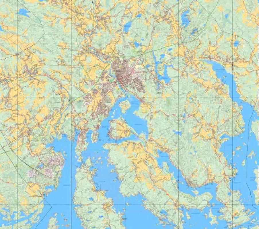 KESKUSTAN ULKOPUOLELLA OLEVAT PÄIVÄKODIT Kaarenkylä Päiväkotiverkko vuonna 2020 Hinthaara