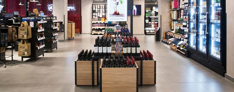 Hallituksen toimintakertomus Alko Oy:llä oli vuonna 2017 yksinoikeus yli 4,7 tilavuusprosenttisten alkoholijuomien vähittäismyyntiin.