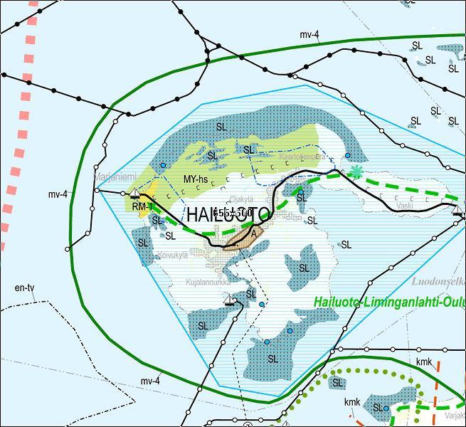 3 Ote Pohjois-Pohjanmaan voimassa olevasta maakuntakaavasta Pohjois-Pohjanmaan maakuntakaavassa Hailuodon kohdalla on mm.