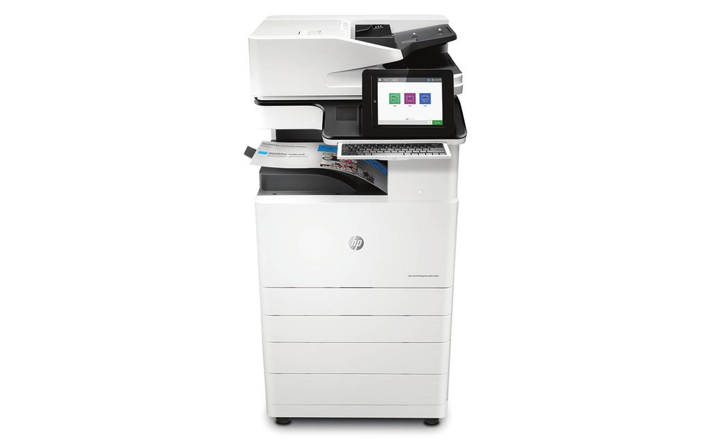 Tiedot HP Color LaserJet Managed MFP E77822, E77825, E77830 Seuraavan sukupolven laatua, tuottavuutta ja turvallisuutta Muille suuntaa näyttävät yritykset eivät hidastele.