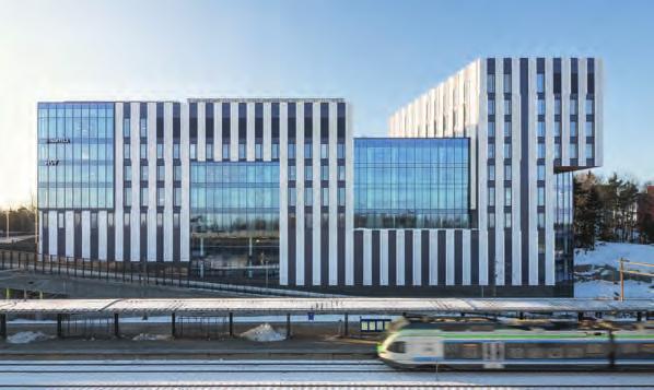 Projektit KOy Ilmalan Asema 1. Käyttäjien ehdoilla suunnittelu Lähtökohtana oli tehdä Helsingin sykähdyttävin ja puhuttelevin toimistorakennus.