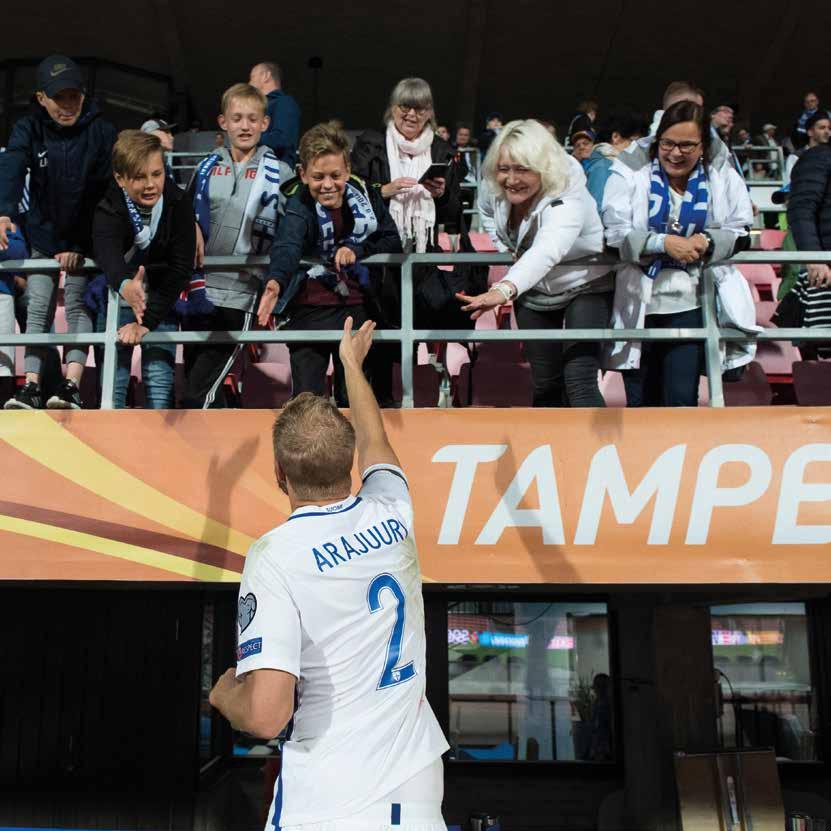 PÄÄVALINNAT Ytimessä yhtenäinen suomalainen jalkapalloperhe, oma-aloitteinen ja nykyaikainen viestijä. Aktiivinen vuorovaikutus jalkapalloperheen jäsenten välillä. 4.