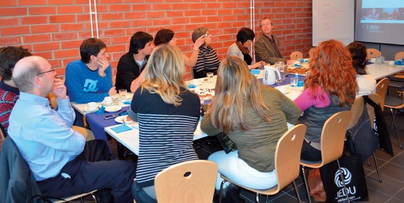 4. TIIMIEN, TYÖRYHMIEN JA JAOSTEN TOIMINTA Maaliskuun alussa JEDUn kehittämispäällikkö osallistui yhdessä Soile Rahkolan kanssa European Studies -konferenssiin Irlannissa, Dublinissa 8.-10.3.