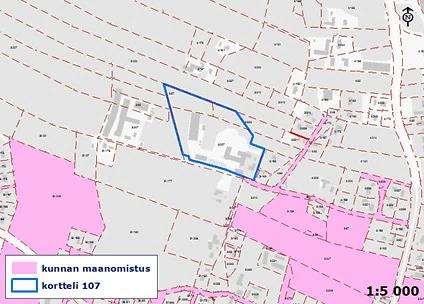 3.3.6 Rakennettu kulttuuriympäristö ja kiinteät muinaismuistot Suunnittelualue sijaitsee alueella, jossa on suoritettu ennen vuotta 1920 valmistuneen rakennuskannan rakennusinventointi 1995-1996 sekä