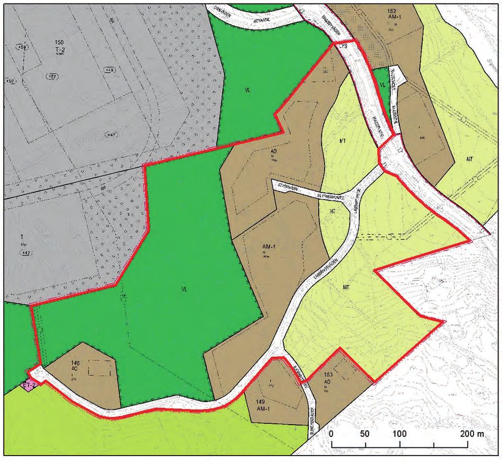 Asemakaavat Voimassa olevassa asemakaavassa Labbniityntien katualueen pohjoispuolelle sijoittuu maatalousaluetta (MT), erillispientalojen korttelialueet (AO), maatilojen talouskeskusten korttelialue
