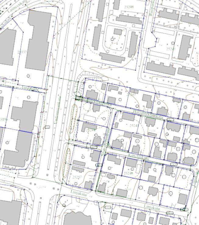 Ve 2 Uudenmaankatu Tilanahtaus, meluvallien osittainen