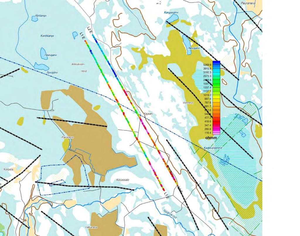 GEOLOGIAN TUTKIMUSKESKUS Rapasaari Kalliopohjavesi 7 b) Kuva 4.