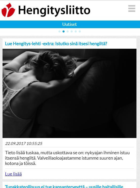 MOPSI tuo uutisvirran taskuun Liiton uutiset ajankohtaisista