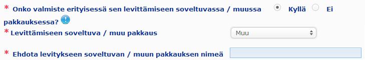 pakkauksessa. Myrkytystietokeskukset voivat muuttaa tämän tiedon perusteella riskiarviotaan lääketieteellistä hoitoa vaativassa hätätapauksessa.