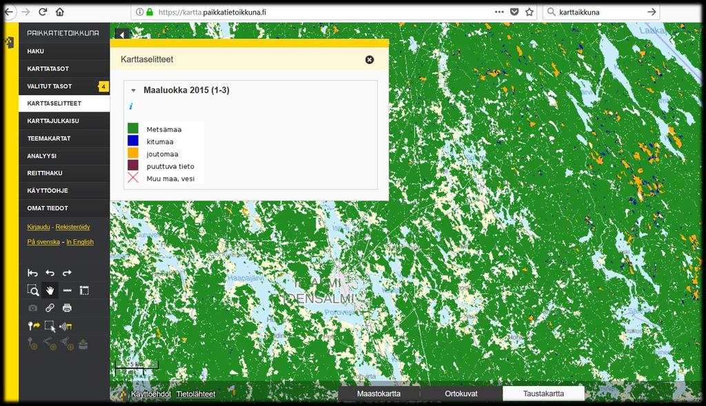 Metsämaiden luokittelu Suomessa Metsätalousmaata 26.2 milj. ha. Kangasmaita 66 % (kivennäismaat) Turvemaita 34% (suot). Metsätalousmaan kasvupaikat jaetaan puuntuotoskyvyn perusteella Metsämaahan (20.