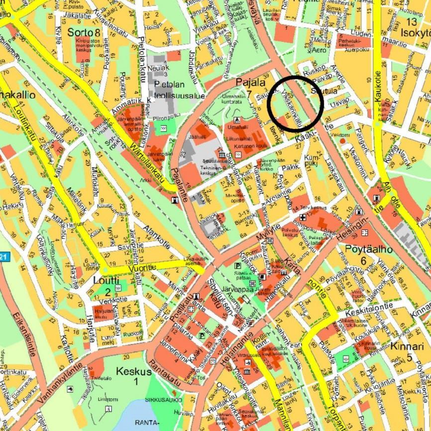 1 PERUS- JA TUNNISTETIEDOT 1.1 Tunnistetiedot Välskärinkatu, korttelit 724 ja 762 sekä puistoalueet Asemakaavan muutos Diaarinumero KAUKE 1582/2015 Kaavatunnus 070053 Asemakaavan muutos koskee: 7.