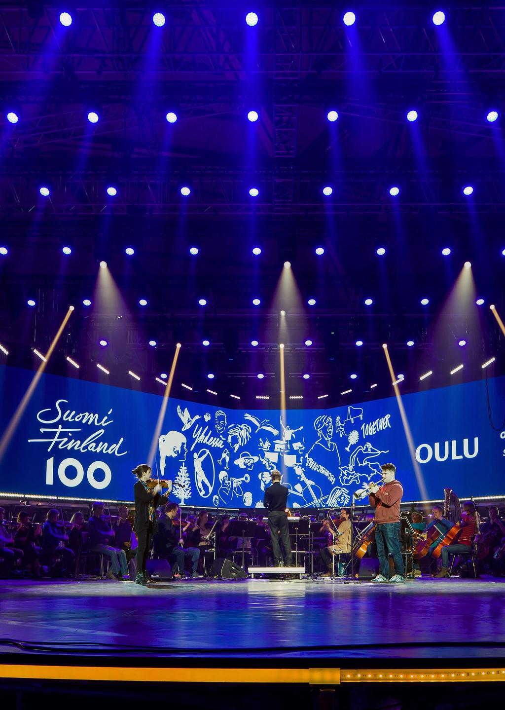Suomi 100 -tapahtuma Ouluhallissa 6