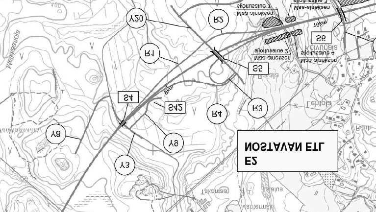 V12 PL 8660 + 101.886 TSO 1: - 1: PL 8670 + 101.639 PINTVESIKIVO KOUVOL 105 TMPERE 4000 VIISTE 6x2000=12000 KIDEJKO KORKE SUOJVERKKO 0.0248 4000 VIISTE KOUVOL Va 6.0 m Paalulaatta 0.02 lik. 4.60 m Paalulaatta PL 1 + 95.