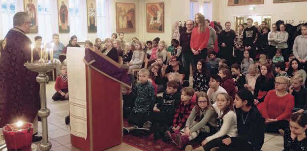 2. klo 13 sovintosunnuntain ehtoopalvelus ke 14.2. klo 18 suuri katumuskanoni la 17.2. klo 18 vigilia la 3.3. klo 10 liturgia, yleinen vainajien muisto ke 14.3. klo 18 ennen pyhitettyjen lahjojen liturgia ke 21.