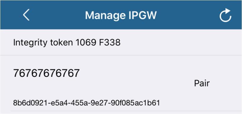 "Manage IPGW" 2.