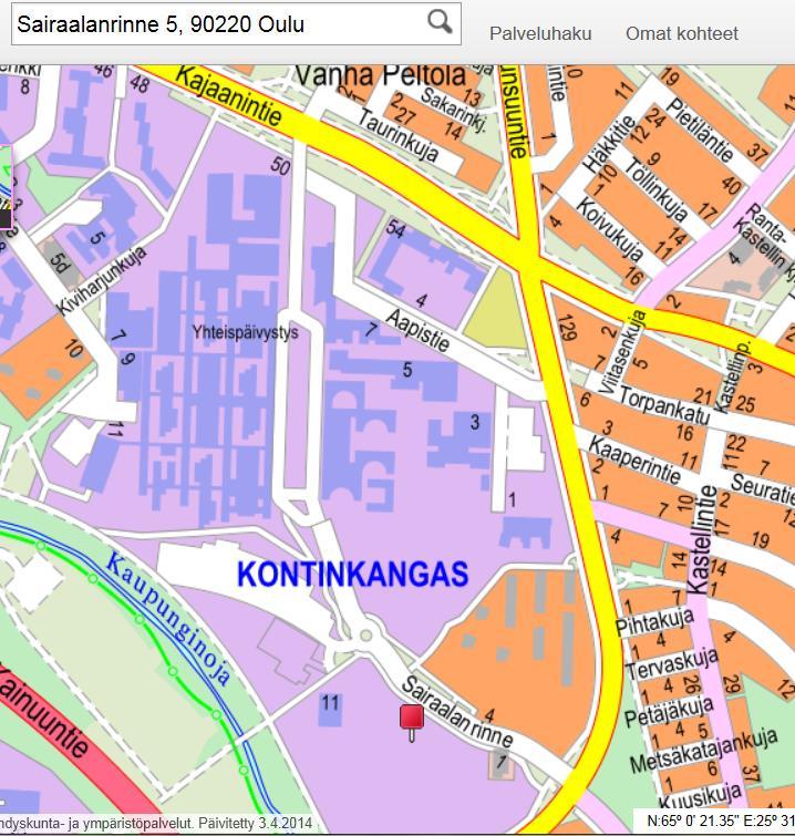 Monitoimitalossa on päiväkoti, peruskoulu, lukio,