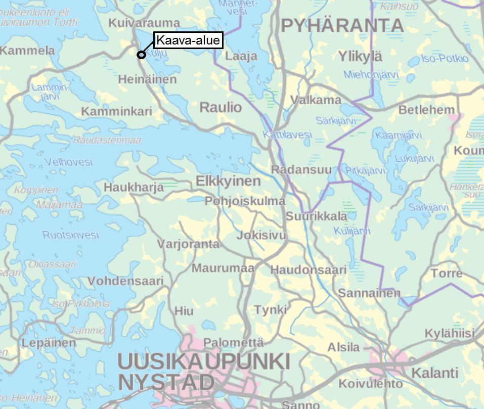 Nosto Consulting Oy 2 (9) Uudenkaupungin kaupunki: Rantamäen ranta-asemakaava Osallistumis- ja arviointisuunnitelma 9.8.