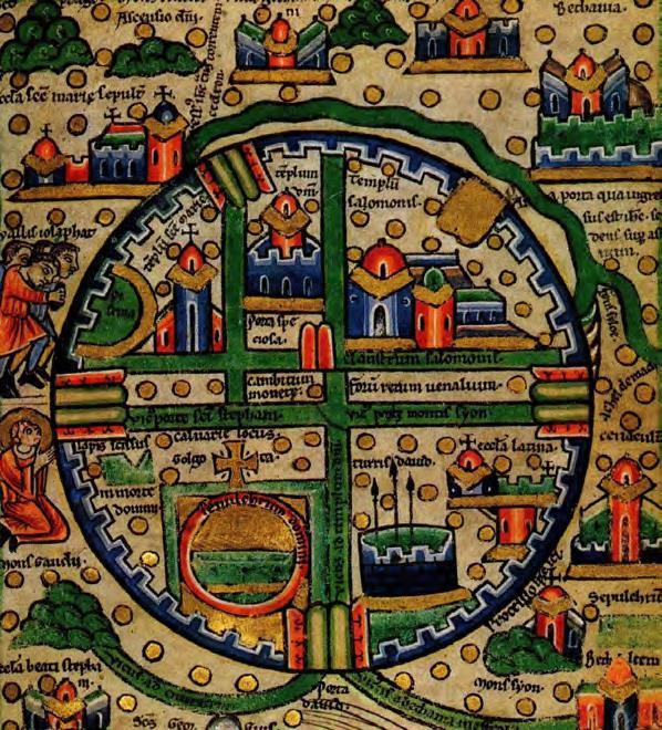 GEOMETRIA JA REPRESENTAATIOT Taivaallinen Jerusalem useiden kaupunkikuvitusten ja -kuvien taustavaikuttajana Ristin ja ympyrän