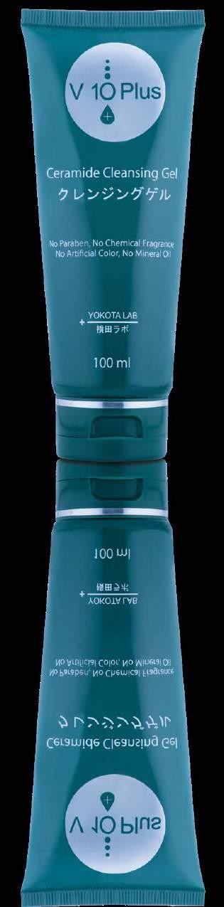 V 10 Plus Cleansing Ceramide Gel Keramideja sisältävä puhdistusgeeli. Täyteläinen geeli puhdistaa ihon tehokkaasti jättäen sen raikkaaksi ja pehmeäksi.