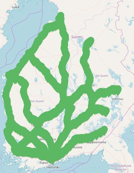 kohdistaminen halutulle alueelle on mahdollista. Mainoksesi voidaan asettaa toistumaan esimerkiksi vain tietyn etäisyyden sisällä halutusta paikkakunnasta.