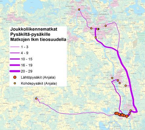 vuosiraportti 2017 43 / 48 Yksi vaihtoehto olisi kehittää ainakin Kotkan alueella nykyisistä PALI-liikenteistä Oulun kaltaista CityBus liikennettä mm. Kotkansaarelle ja sen lähialueille.