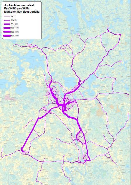 Reitit ovat pääosin ydinkeskustassa ja Oulussa CityBussin kertalippu maksaa 1,50. Oulussa linjojen käyttö on ollut hyvässä kasvussa. Kotkassa CityBus -reitti voisi kiertää mm.