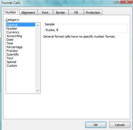Excel 2013 Perusteet 2 File-valikko File-valikosta mm. voi avata, tallentaa, tulostaa, sulkea tiedostoja ja muuttaa ohjelman asetuksia Options-valintataulusta.