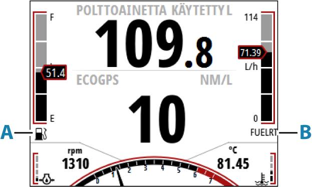 Lisää polttoainetta -vaihtoehdon.