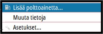 Moottoritie Näyttää navigointitiedot, mukaan