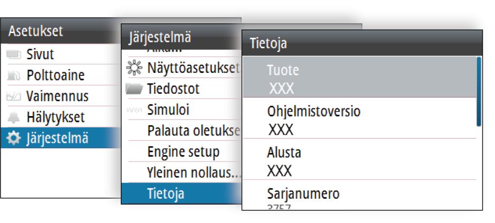 4 Kytke yksikön virta. Päivitys käynnistyy automaattisesti. 5 Kun päivitys on valmis, poista tallennuslaite yksiköstä.