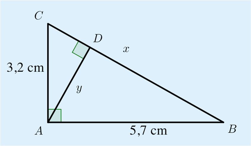 Huippu Kertaus Tehtävien ratkaisut Kustannusosakeyhtiö Otava päivitetty 30.7.018 15B. Merkitään hypotenuusan pituutta kirjaimella x ja ratkaistaan se Pythagoraan lauseen avulla.