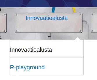 Innovaatioalustan esimerkkejä Ominaisuuksien vertailua (autoja vuosimallia 74) Valmis data autojen ominaisuuksista Oma