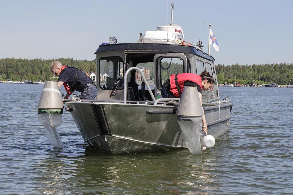 Tietolähteitä maastotyöt Kuhalle Gulf-näytteenotin, parillinen