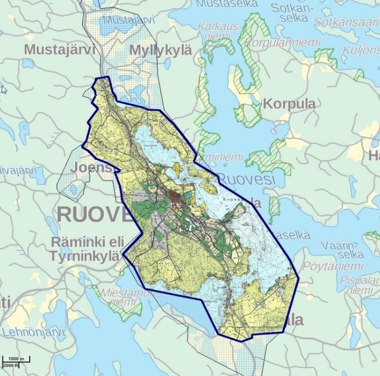 YLEISKAAVOITUS Yleiskaava on kunnan yleispiirteisen maankäytön suunnittelun väline. Se voi käsittää koko kunnan tai osan siitä (yleiskaava tai osayleiskaava).