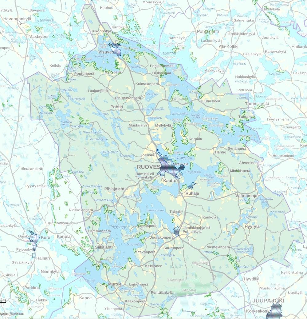 Koko kunnan kaavoittamattomat ranta-alueet kattava rantaosayleiskaava laadittiin vuosina 2008-2015. Kaavan laatijana toimi Ramboll Finland Oy. Rantaosayleiskaavan 1.