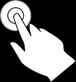 Kaksoisnapautus Kosketa näyttöä sormella nopeasti kaksi kertaa. Käyttöesimerkki: kartan zoomaaminen. Vetäminen Kosketa sormella näyttöä ja liikuta sormea näyttöä pitkin.