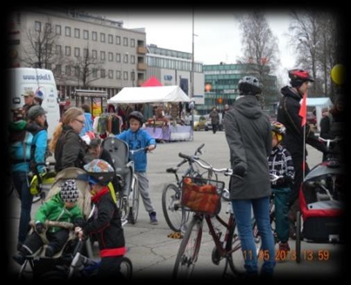 Pohjois-Karjalan liikunta ry, Liikenneturva, Liekku ry, P-K:n kansanterveyden keskus, Joensuun