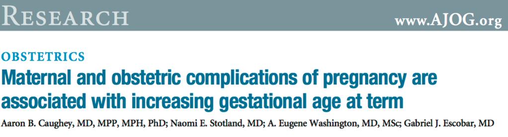 N= 119 254 % 40 % 10 35 30 25 20 15 10 CS (fetal distress) CS (labor dystocia) Operative vaginal delivery 9 8 7 6 5 4 3 2 3rd or 4th