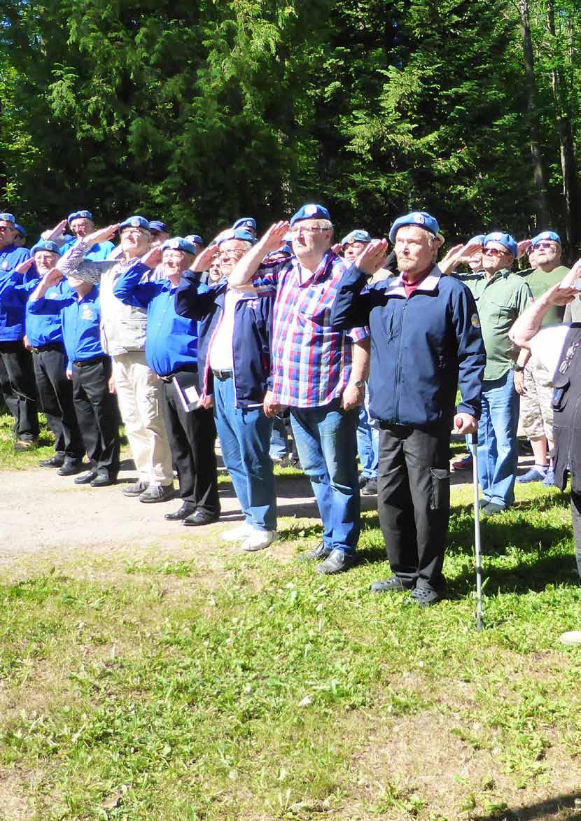 KESÄKAUDEN AVAJAISET Päijät-Hämeen Rauhanturvaajat ry:n yksi suosituimmista tapahtumista on jo