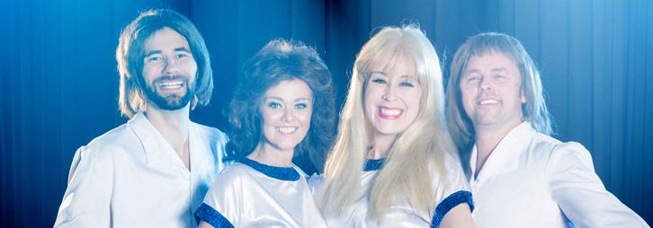 Kuvan Suomen Musiikkiteatteri GOLDEN ABBA SHOW Kuopion Musiikkikeskus, Konserttisali Perjantaina 16.11.2018 kello 19.00 Koe Abban tarina uudelleen!