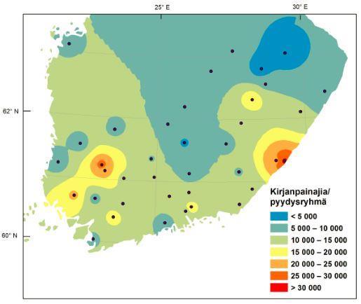 Kirjanpainajakannat kesällä 2016 15 23.