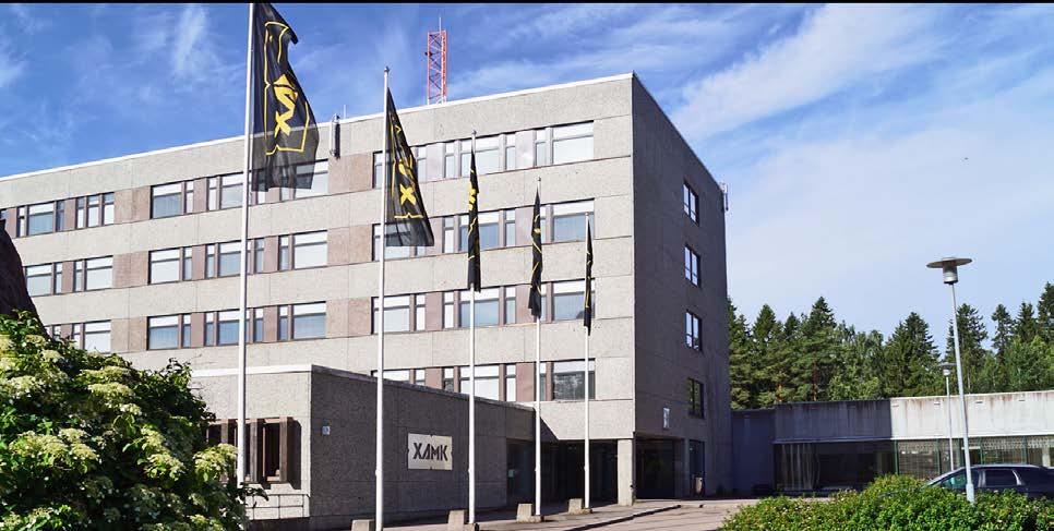 Organisaatio XAMK eli kaakkois-suomen ammattikorkeakoulu koostuu Kotkan, Kouvolan, Mikkelin ja Savonlinnan kampuksista