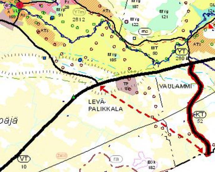 FCG SUUNNITTELU JA TEKNIIKKA OY OAS 3 (10) Ypäjän kunta 29.1.2018 Palikkalan asemakaava 3.