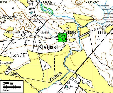 Sittemmin (1800-luvulla) kaksi taloa.