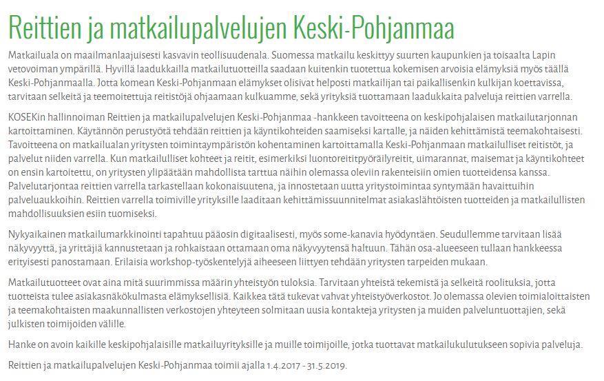 LESTIJÄRVEN KUNTA MYY tarpeettomana käytöstä