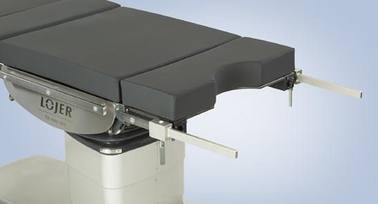 OA4010 Jalkaohjain - mahdollistaa leikkauspöydän ohjaamisen jalalla - kolme