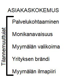 7 Verhoefin ym. (2009, 32) johtamisen näkökulman mallista (kuvio 3) on poimittu opinnäytetyöhön valitut teemat (kuvio 4). Kuvio 4.