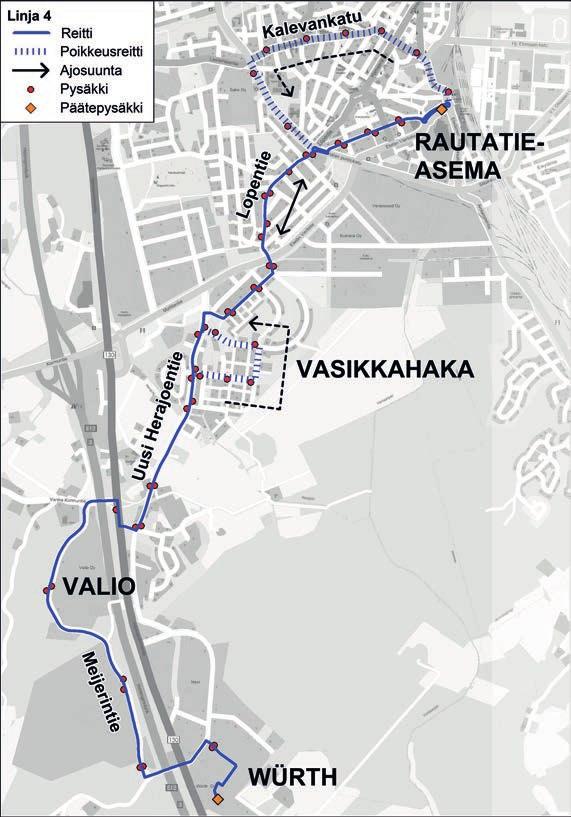 Linja 4 Riihimäen