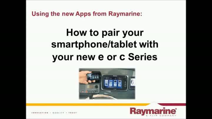 Lisätietoja Raymarinen Internet-sivujen Training-osiosta: http://www.raymarine.co.uk/view/?