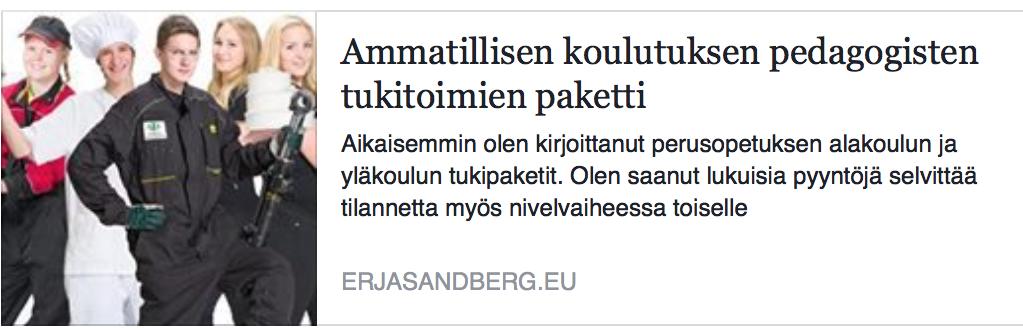 eu/adhd/ammatillisenkoulutuksen-pedagogisten-tukitoimien-paketti/ Joka kolmannessa tutkimuksen perheistä